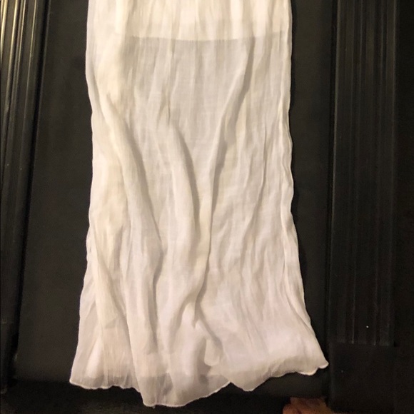 Off shoulder, strapless, maxi dress. size S. - Picture 4 of 7